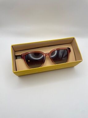 NIB Sunski - Miho Polarized Sunglasses - Sunset Sepia
